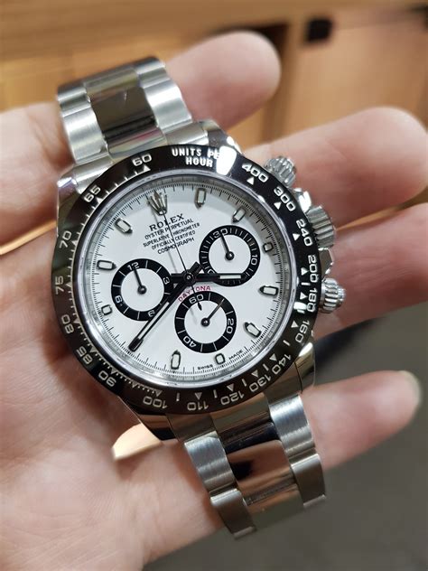 rolex daytona panda value